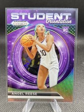 2024 Panini Prizm WNBA Student Orientation Silver Angel Reese Rookie Card #18