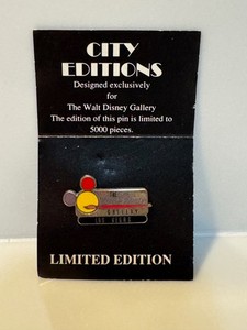 Vintage The Walt Disney Gallery City Editions Series Pin- Las Vegas, Nevada