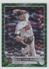 2022 Topps Update Green Foil 262/499 Caleb Thielbar #US191 10b5