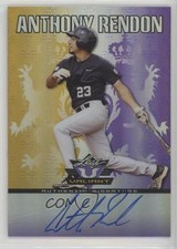 2011 Leaf Valiant Purple 14/25 Anthony Rendon #VA-AR1 Auto 4g0