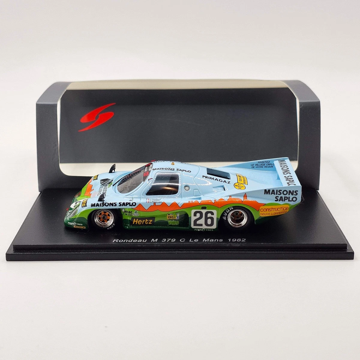 Altaya 1:43 Lancia Beta Monte Carlo Turbo #51 24h LeMans 1980