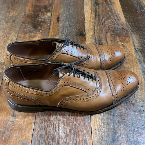 Allen Edmonds Strand Cap-Toe Oxford Walnut Brown Leather Men’s Size 12 D - Picture 4 of 12