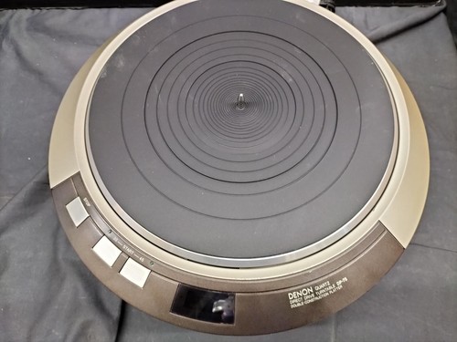 DENON DP-75 Quartz Direct Drive Plattenspieler Split Platte Japan
