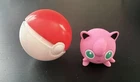 Jigglypuff Pokemon Vintage 1999 Burger King Kids Meal Toy - With Pokeball