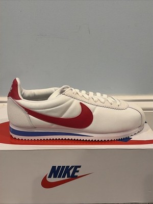 NIKE CORTEZ CLASSIC NYLON PREMIUM SZ 9.5 FORREST GUMP 45 YEAR ANNIVERSARY WOMENS
