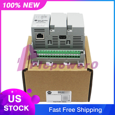 New Allen Bradley 2080-L20E-20QBB Micro820 20 I/O ENet/IP Controller