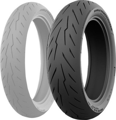 Pirelli Diablo Powercruiser Tire 150/80B16 77H Rear Bias Belted TL