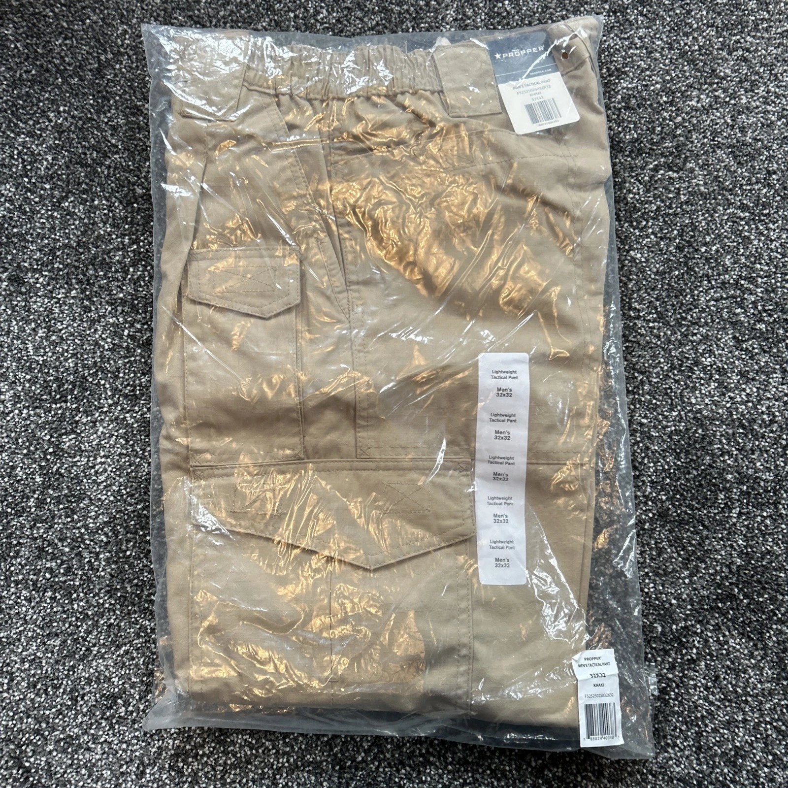 Propper Mens Lightweight Tactical Trousers Pants Size 32Wx32L Khaki
Opens in a new window or tab