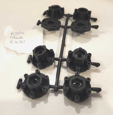 Pro-Line 6354-00 6x30 to 12mm SC Hex Adapters : Pro-Line 6x30 SC Wheels