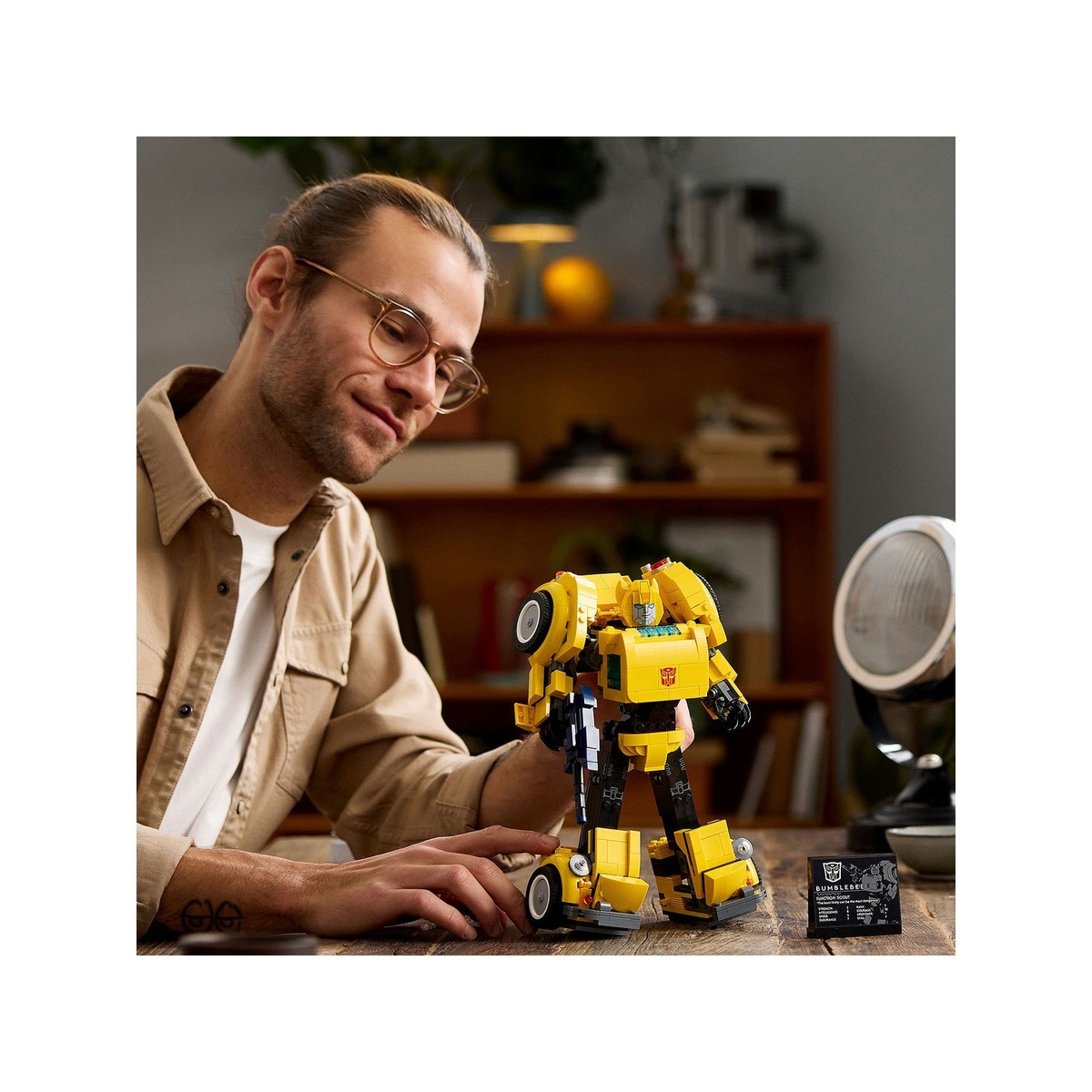 LEGO 6471393 Icons Transformers Bumblebee Collectible Building Set