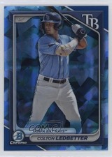 2024 Bowman Sapphire Edition Chrome Prospects Colton Ledbetter #BCP-124 1dl2
