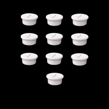 10 Pcs Cable Cord Grommet 3/4 Inch Flexible Wire Rubber Grommets Flexible Sil...