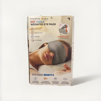 Sharper Image Hot and Cold Weighted Eye Mask