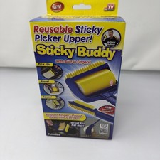 Sticky Buddy Reusable Picker Upper Lint Roller Pet Hair Remover Brush