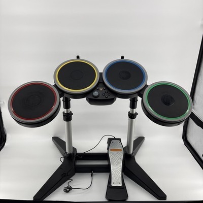 Microsoft 91162 Black Harmonix Rock Band 4 Wireless Drum Set for Xbox One Read D