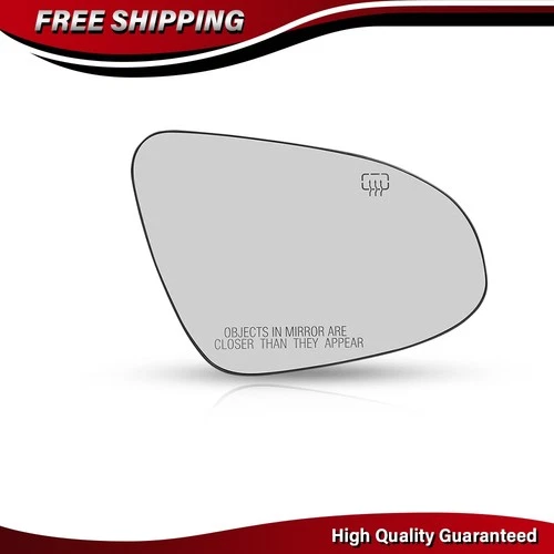 Right Passenger Side Rearview Mirror Glass For Toyota Corolla 2014-2019 Heated