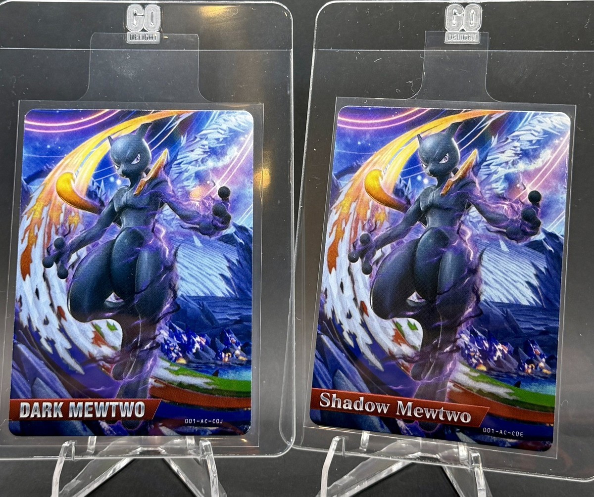 DARK MEWTWO 未開封　amiibo Shadow Mewtwo amiibo Card Sealed Nintendo Pokken Pokemon