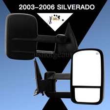 Tow Mirrors Power Heated For 2003 2004 2005 2006 Chevy Chevrolet Silverado 1500 Tow Mirrors Power Heated For 2003 2004 2005 2006 Chevy Chevrolet Silverado 1500