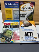 ACT for Palm OS PDAs Handspring Sony Total of 4 Titles