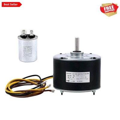 Ultra-Quiet 1/4HP Fan Motor - Perfect Replacement for Genteq and Carrier Models