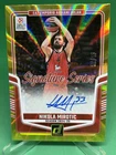 Nikola Mirotic 2024-25 Donruss EuroLeague Signature Series Gold Laser Auto 2/10