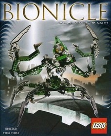 ++ LOT: LEGO Bionicle 8622 Nidhiki + LEGO Bionicle Pohatu 8531! New, complete! ++