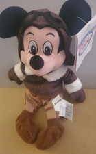 Pilot Mickey from Disney Store Beanie  Collectible Plush gift Vintage