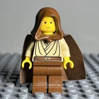 Lego Star Wars Young Obi-Wan Kenobi Minifigure sw0024 7161 Yellow Head 3i