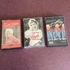 Dolly Parton Country Cassette Lot RCA Best Of Eagle When She Flies Here You Com  