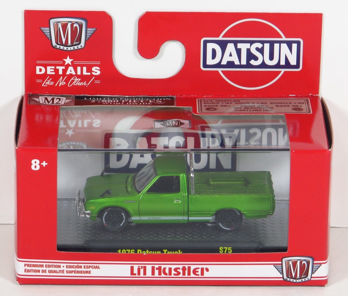 M2 Machines S75 Auto-Japan Li'l Hustler 1976 Datsun Truck 19-70