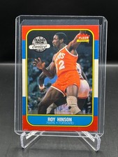 1986-87 FLEER!  ROY HINSON!  RC!  PHILADELPHIA 76ERS!  #46   PACK FRESH!  NM-MT!