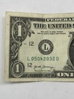 May 4 2032 Future Bday/Anniversary Fancy Serial Number 2017 Circulated $1 Note — photo 3