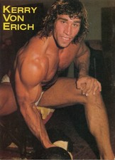 WCCW WORLD CLASS CHAMPIONSHIP WRESTLING MAG PAGE PINUP (1982) KERRY VON ERICH