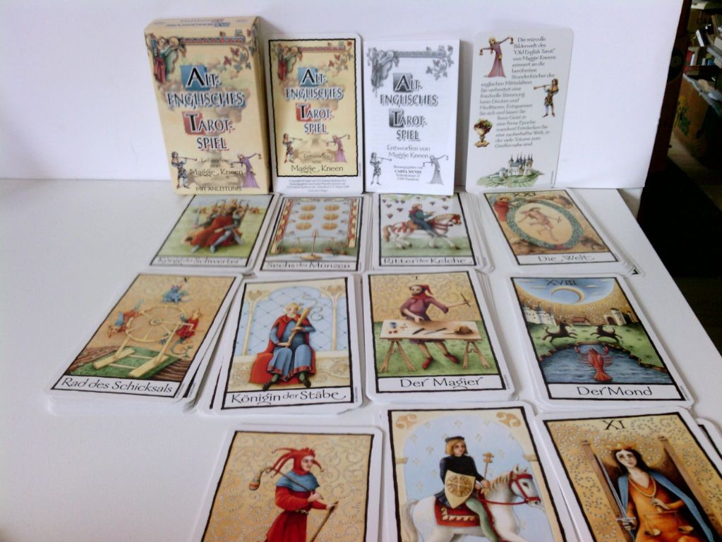 Alt Englisches Tarot Spiel. dt. Maggie Keen: