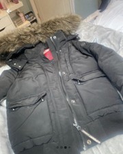 Image of Super Dry Everest Coat Size Small Warm Comfy Excellent Condition with hood