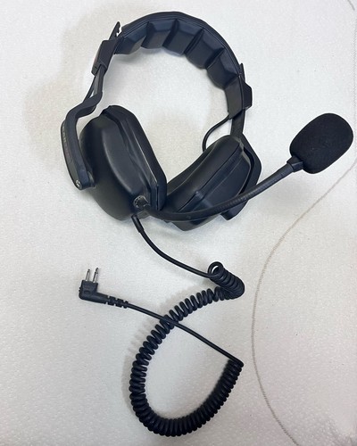 Eartec Headset With Mic, Chorded 2 Pin, Very Clean, Lightweight And Durable