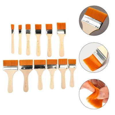 12 stücke Wandmalerei Pinsel Kinder Malerei Zeichnung Pinsel Aquarell Malerei - Bild 1 von 4