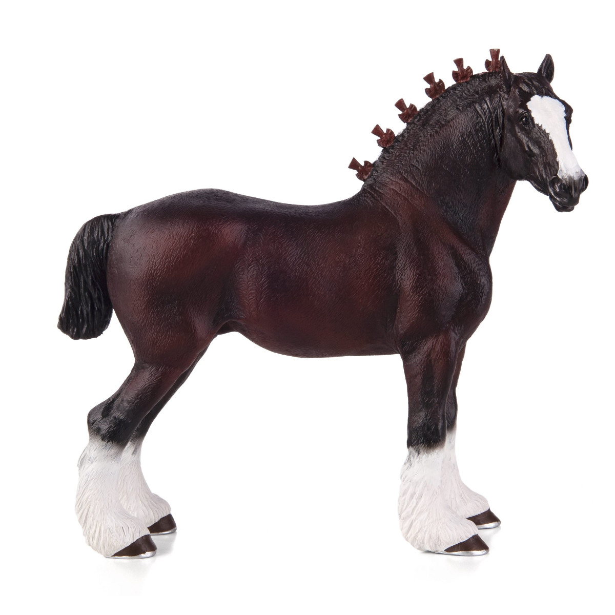 SHIRE HORSE toys models figures kids girls plastic animals farm figurine