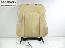 Mercedes SLK R170 Sitz Sitzlehne vorne elektrisch AMG Leder beige Mercedes SLK R170 Sitz Sitzlehne vorne elektrisch AMG Leder beige