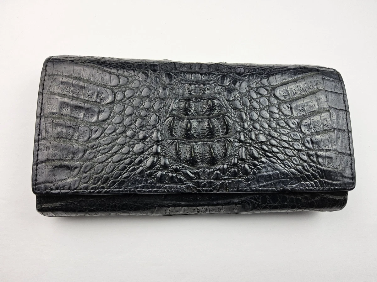 女式鳄鱼皮钱包| eBay