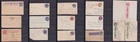 INDIA  TRAVANCORE & COCHIN STATES  15 STATIONERY ITEMS  MOSTLY USED