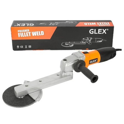 GLEX Angle Grinder Stand, Extended Arm, Stainless Steel Industrial Electric G...