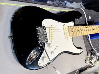 Fender Japan MST-32 Used 1990s Basswood Body Maple Neck Black w
