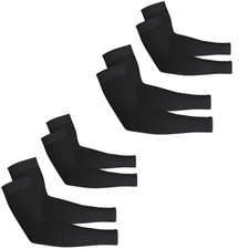 4 Pairs Arm Sleeves for Men Women, UPF 50 UV Sun Protection Arm Sleeves, Cool...