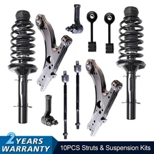 Front Struts Lower Control Arms Suspension Kit For Volkswagen Jetta Golf Beetle