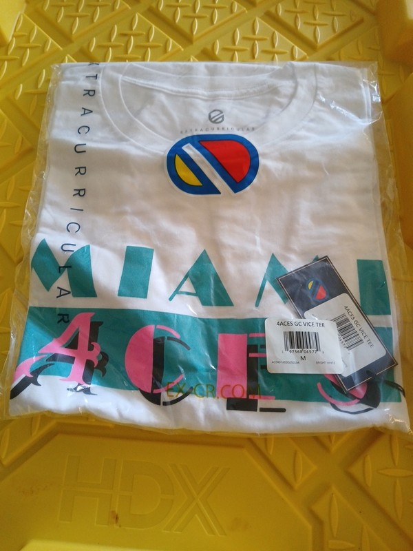 Rare Miami Event Vice 4 Four Aces GC Extracurricular Liv Golf Club Shirt Medium