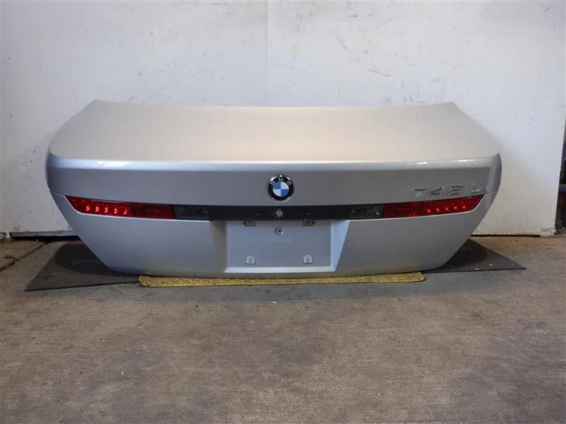 TRUNK LID BMW 745i 760i 2002 02 2003 03 2004 04 2005 05 Silver 1091158 Foto 3 de 4