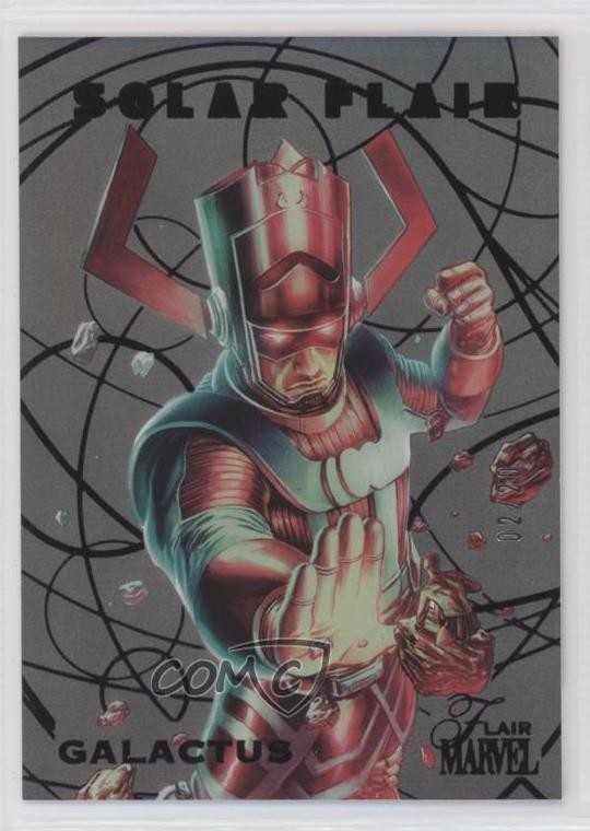 2023 Flair Marvel Solar Flair Sunspot Achievement 2/20 Galactus #SF35 10ji