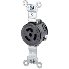 Leviton 4760 NEMA L7-15R 15 Amp 277 Volt Locking Receptacle