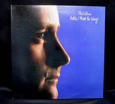 Phil Collins HELLO, I MUST BE GOING! Vinyl, Gatefold, Atlantic (1982) 1st Press